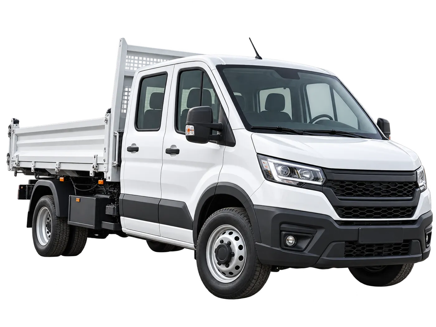 Camion benne double cabine professionnel