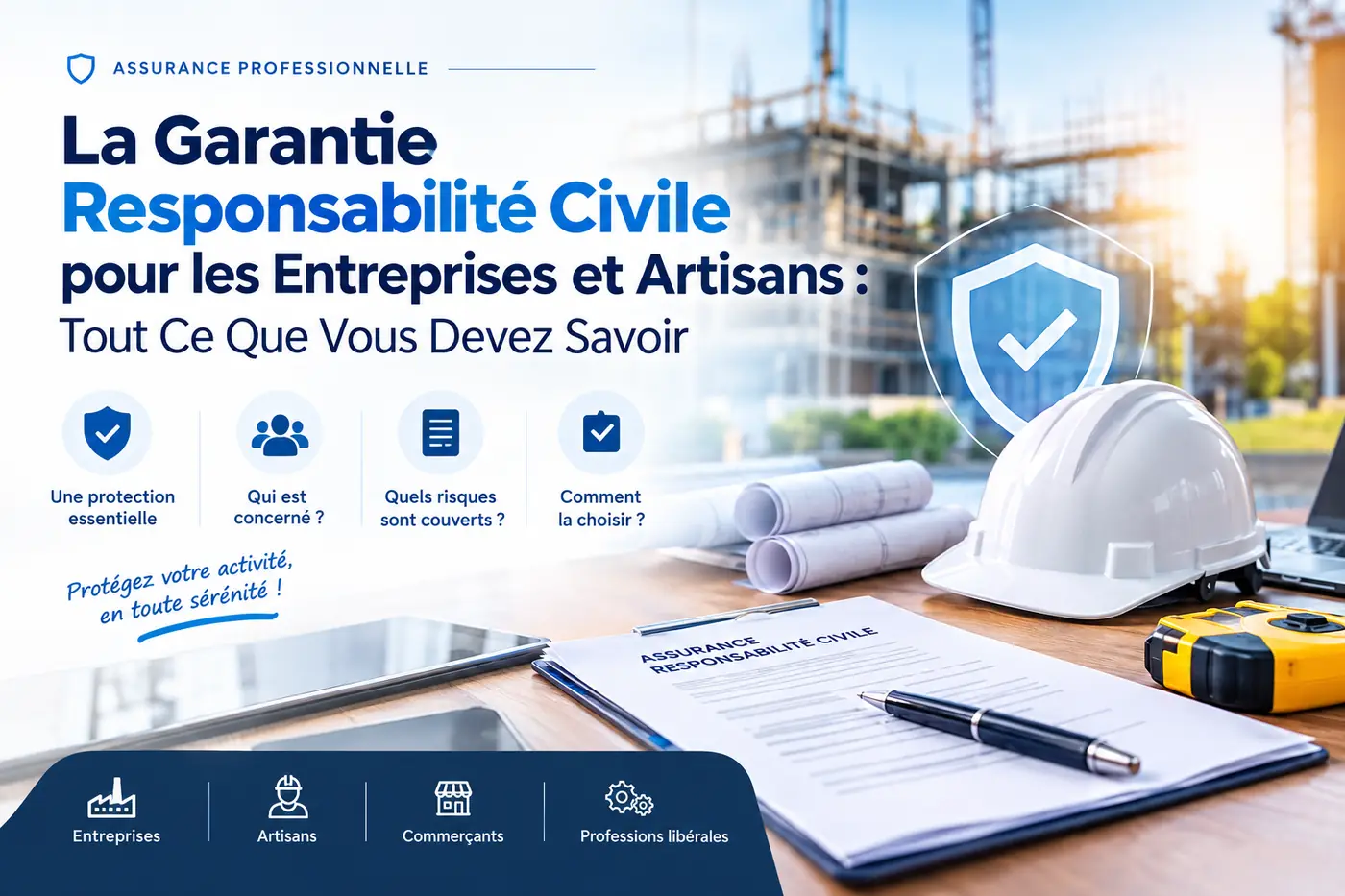 La Garantie Responsabilité Civile pour les Entreprises et Artisans : Tout Ce Que Vous Devez Savoir