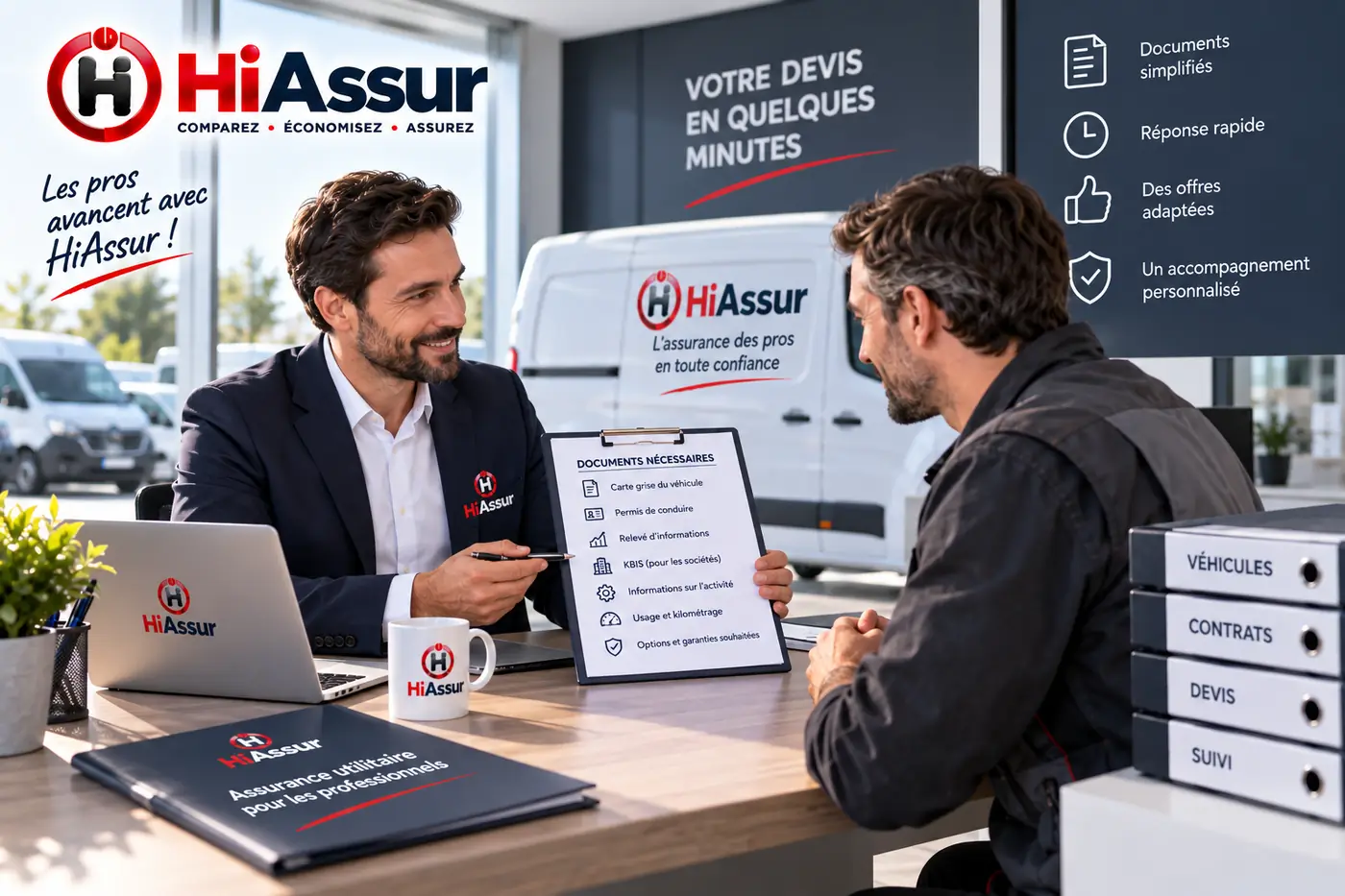 Assurance utilitaire : quels documents pour obtenir un devis ?