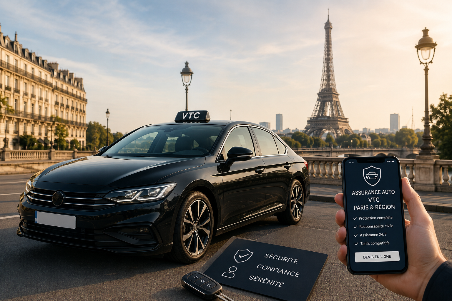 Assurance Auto pour VTC à Paris et Région : Guide Complet en Ligne