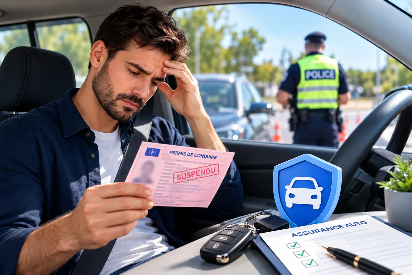 Assurance auto après annulation de permis : comment se réassurer après avoir repassé le permis ?