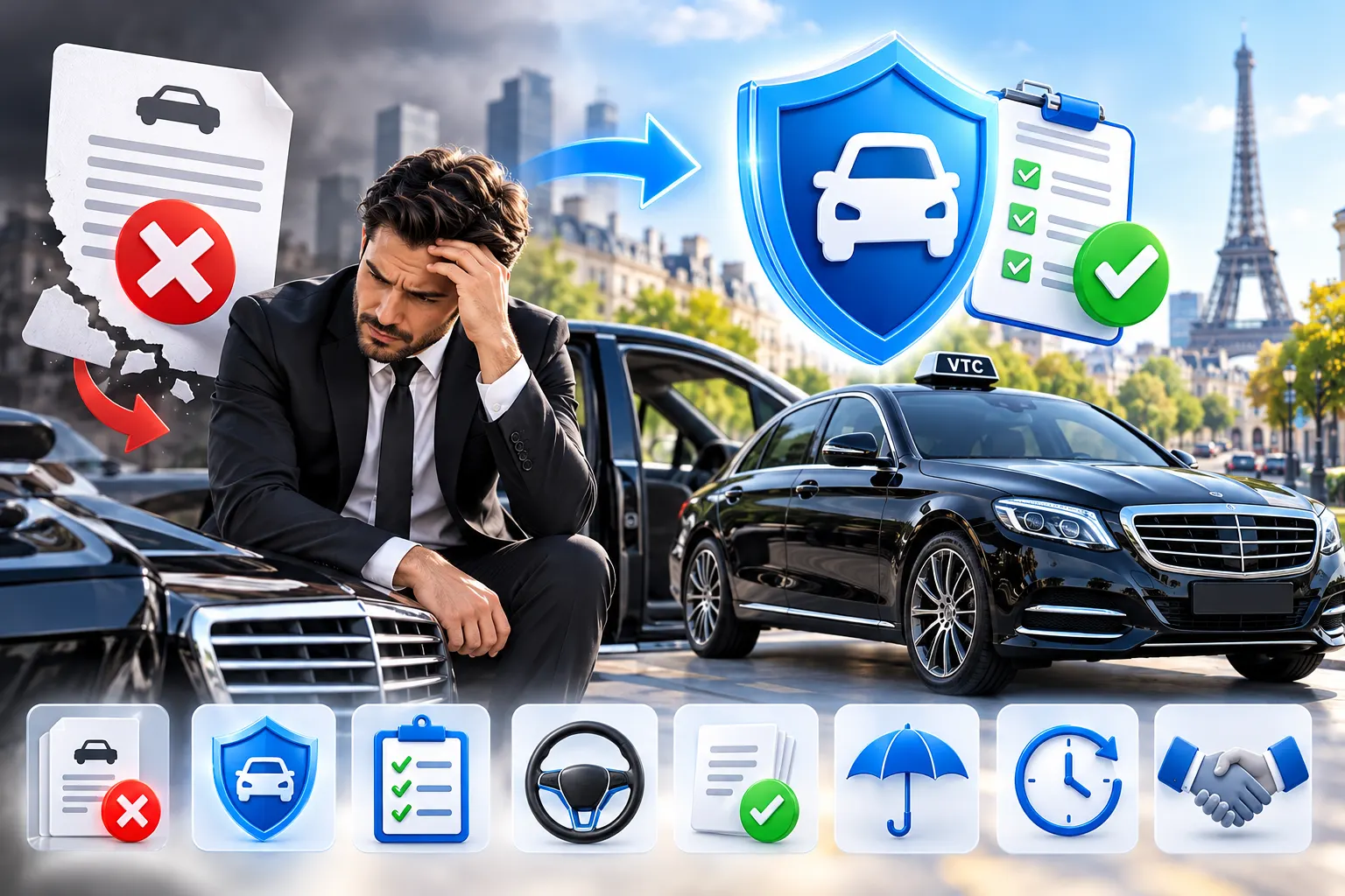 Assurance VTC après résiliation : comment se réassurer ?