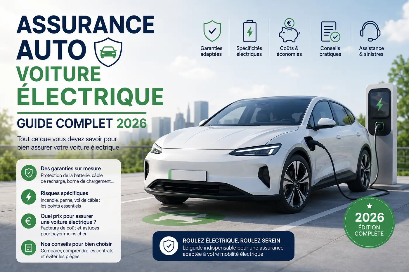 Assurance auto pour voiture électrique : Guide complet 2026