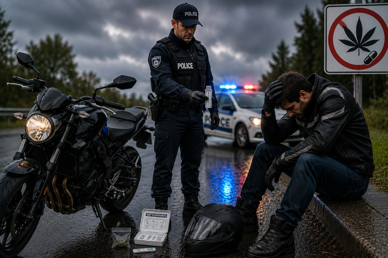 Assurance Moto Stupéfiants