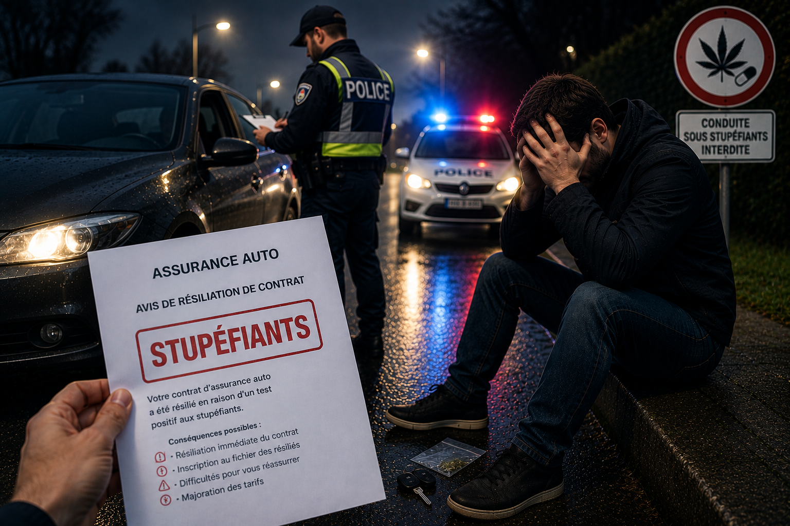Assurance Auto Stupéfiants