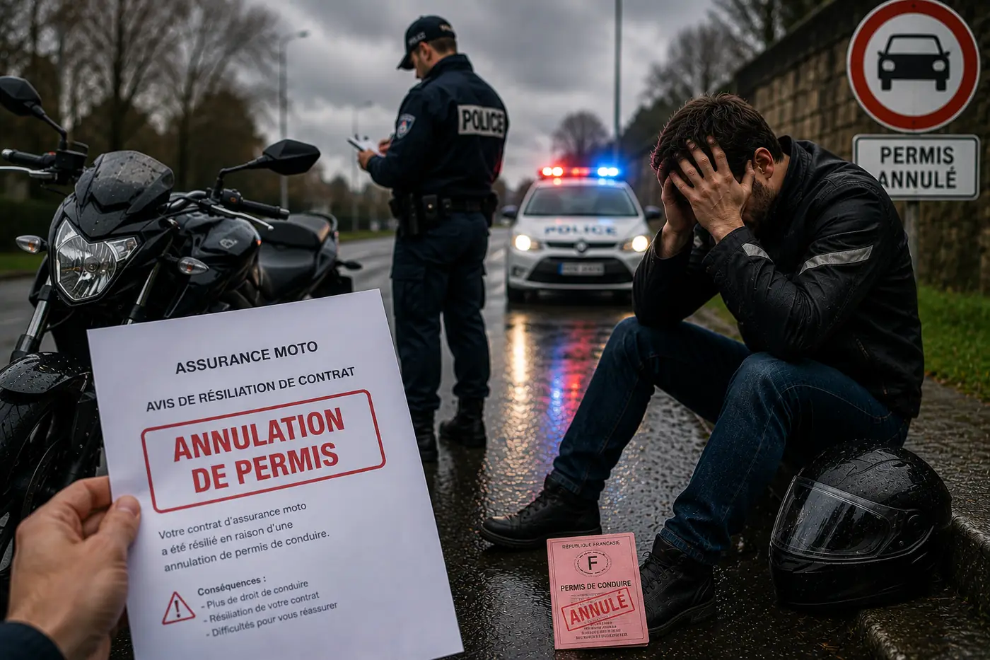 Assurance auto Annulation permis