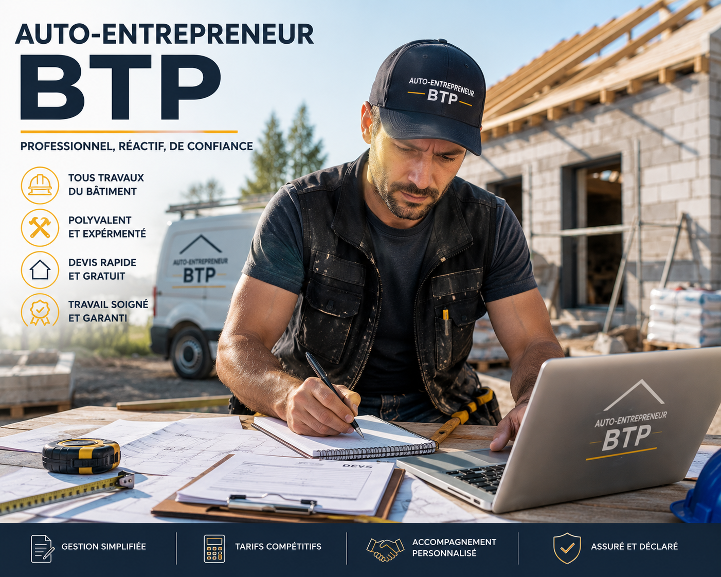 Auto-entrepreneur du bâtiment